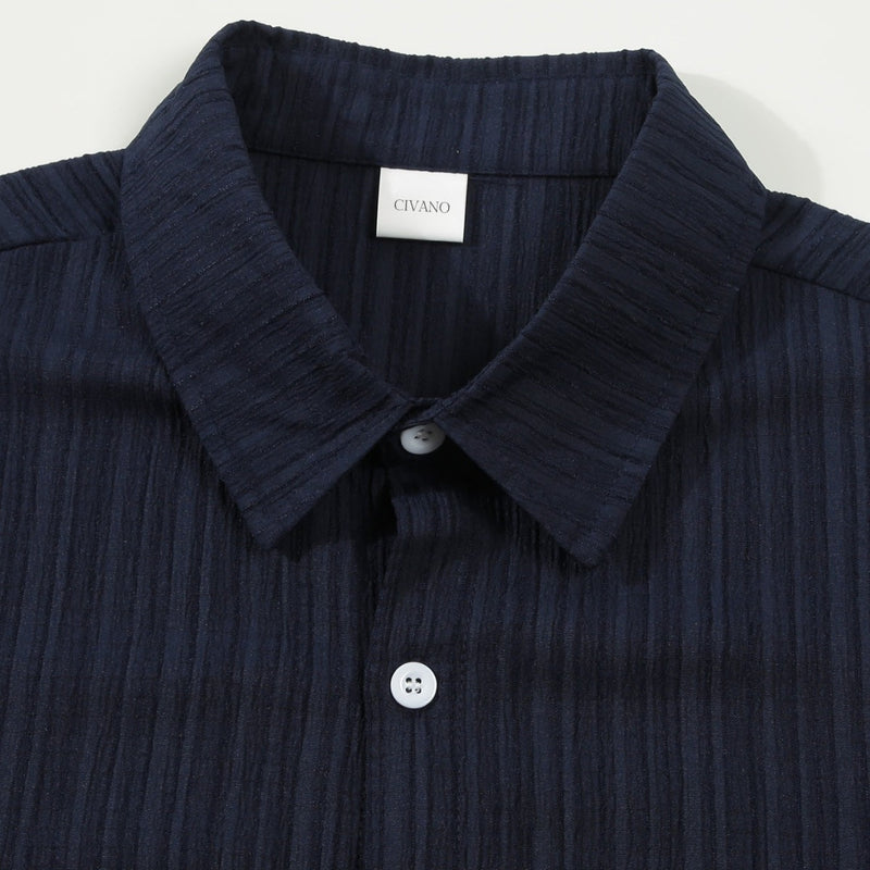 Textured Shirt Trousers Set Riviera Ease