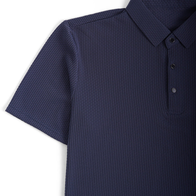 Soffice Men's Short Sleeve Polo Shirt – Casual Slim Fit