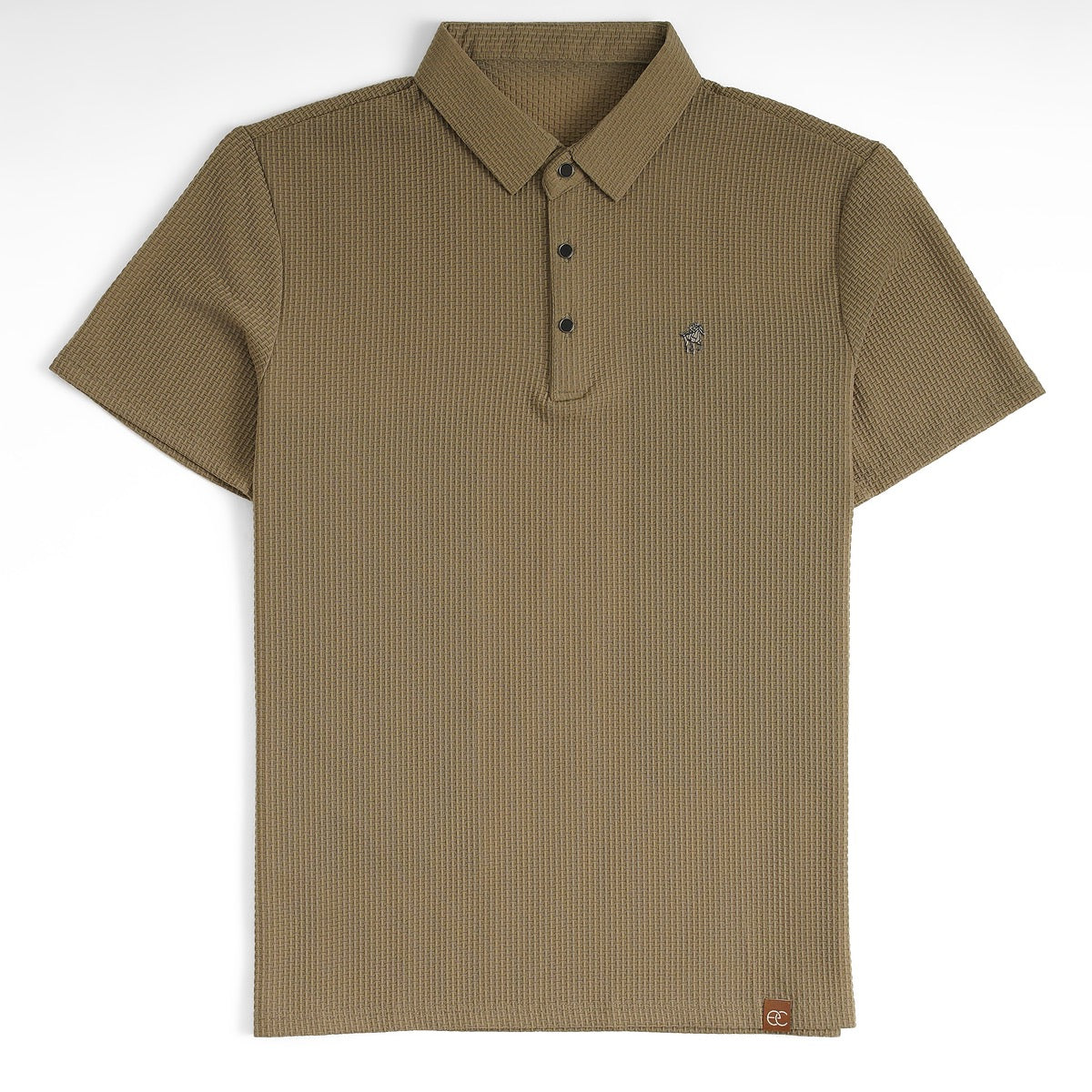 Soffice Men's Short Sleeve Polo Shirt – Casual Slim Fit