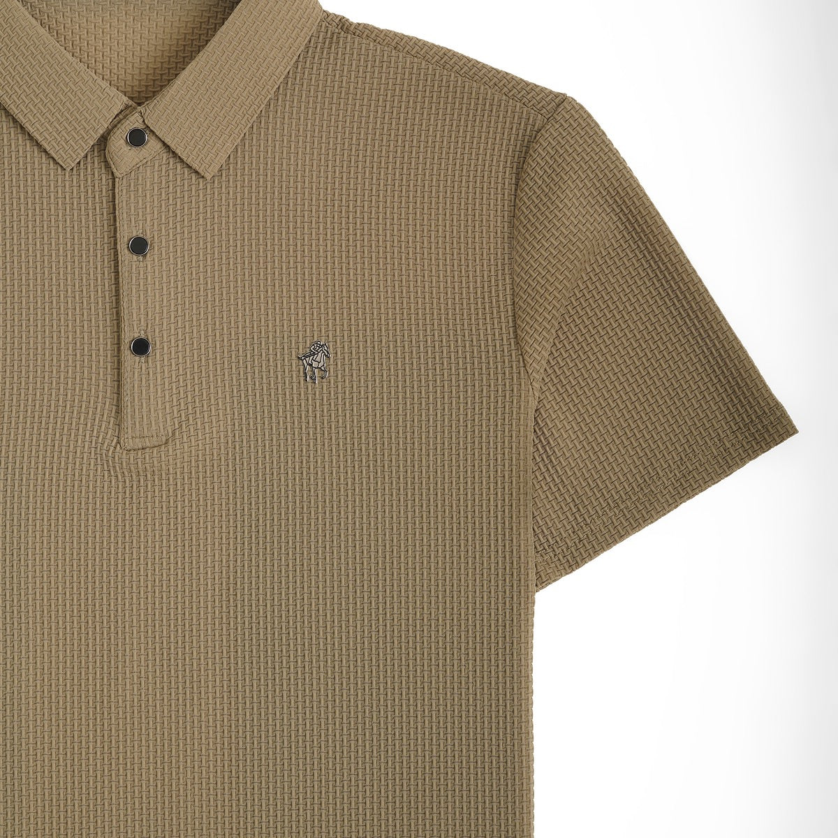 Soffice Men's Short Sleeve Polo Shirt – Casual Slim Fit