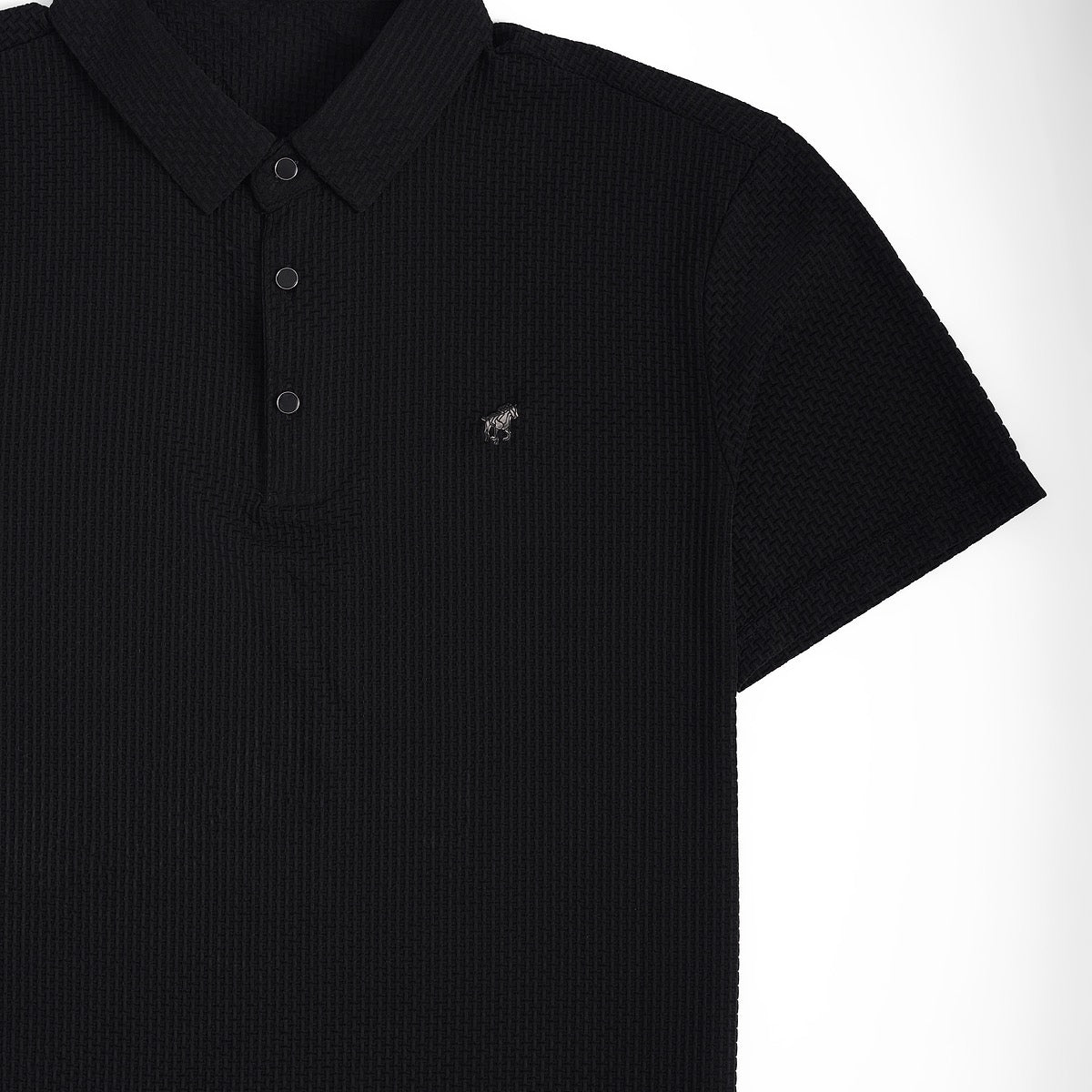 Soffice Men's Short Sleeve Polo Shirt – Casual Slim Fit