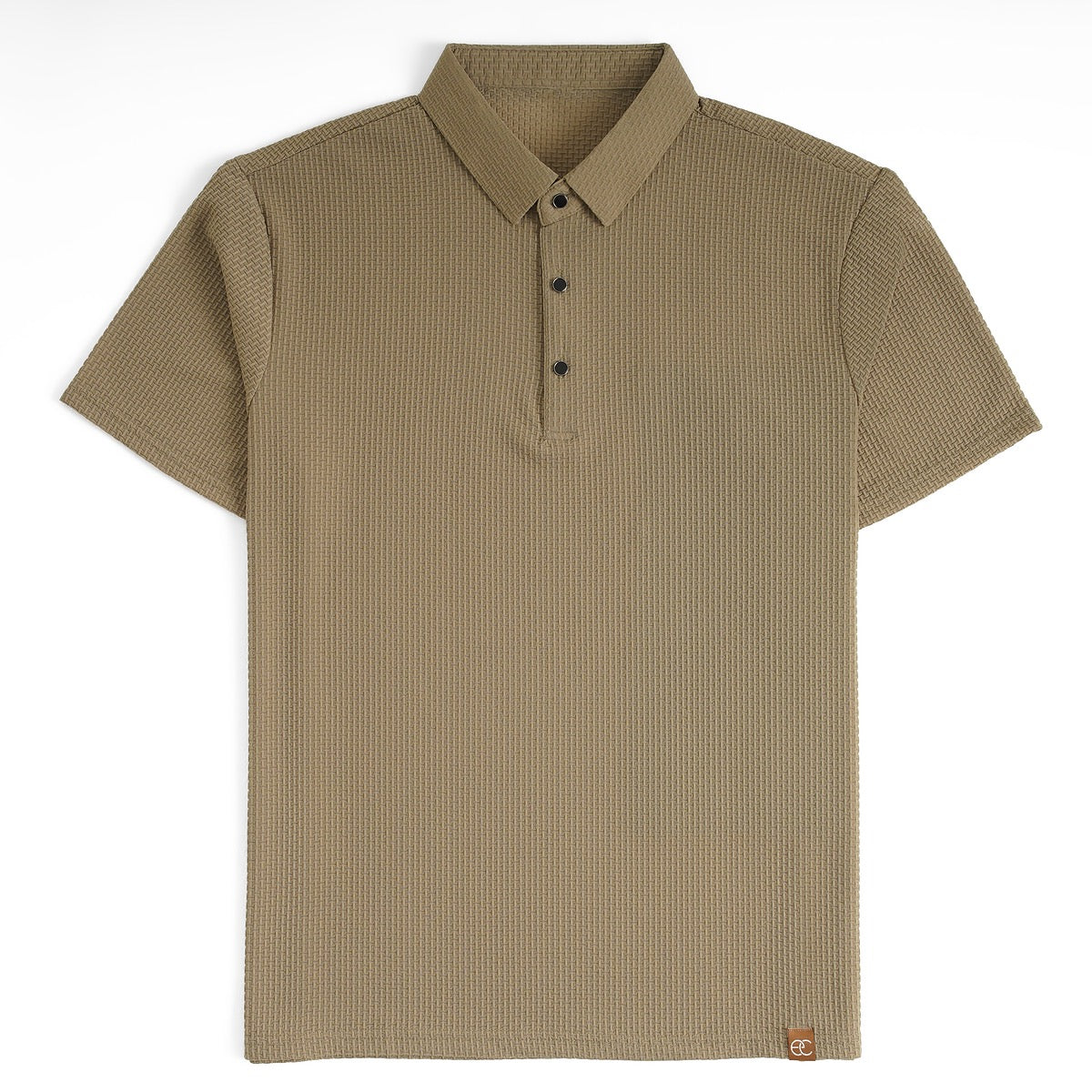 Soffice Minimale Men's Polo Shirt – Slim Fit Short Sleeve