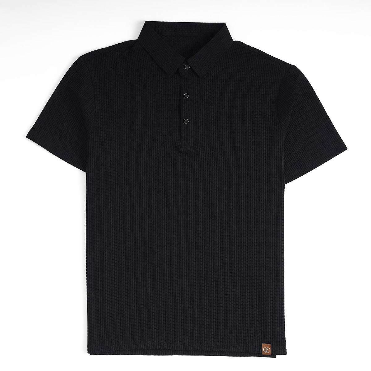 Soffice Minimale Men's Polo Shirt – Slim Fit Short Sleeve