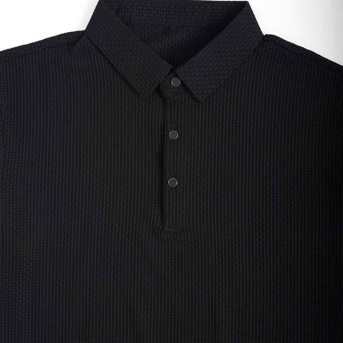 Soffice Minimale Men's Polo Shirt – Slim Fit Short Sleeve