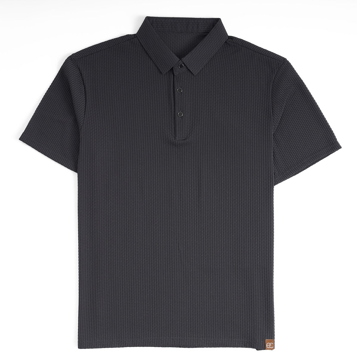 Soffice Minimale Men's Polo Shirt – Slim Fit Short Sleeve