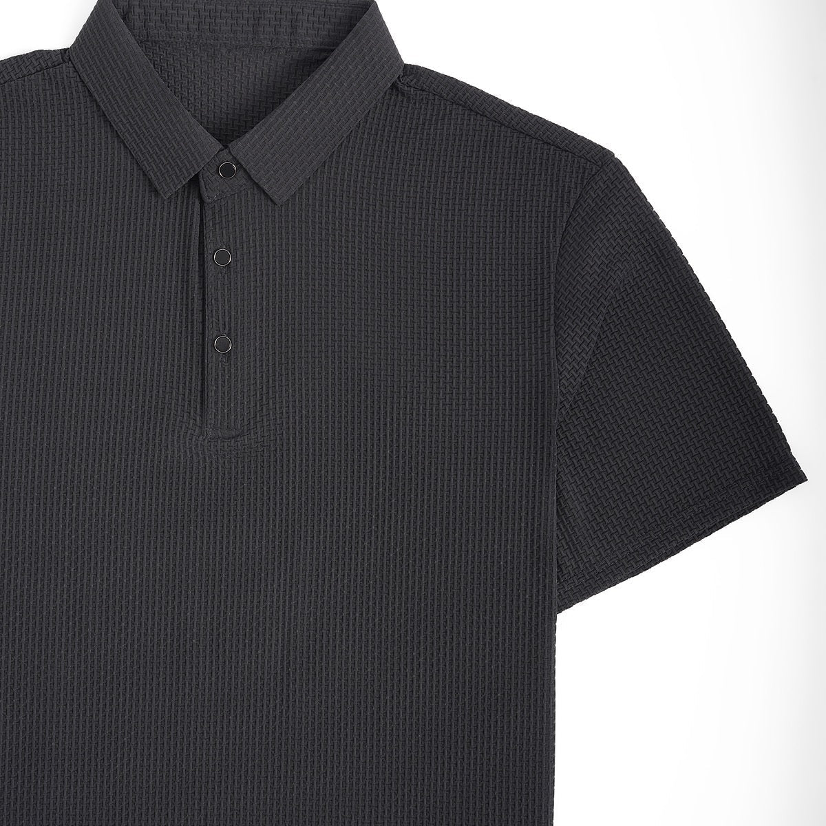 Soffice Minimale Men's Polo Shirt – Slim Fit Short Sleeve