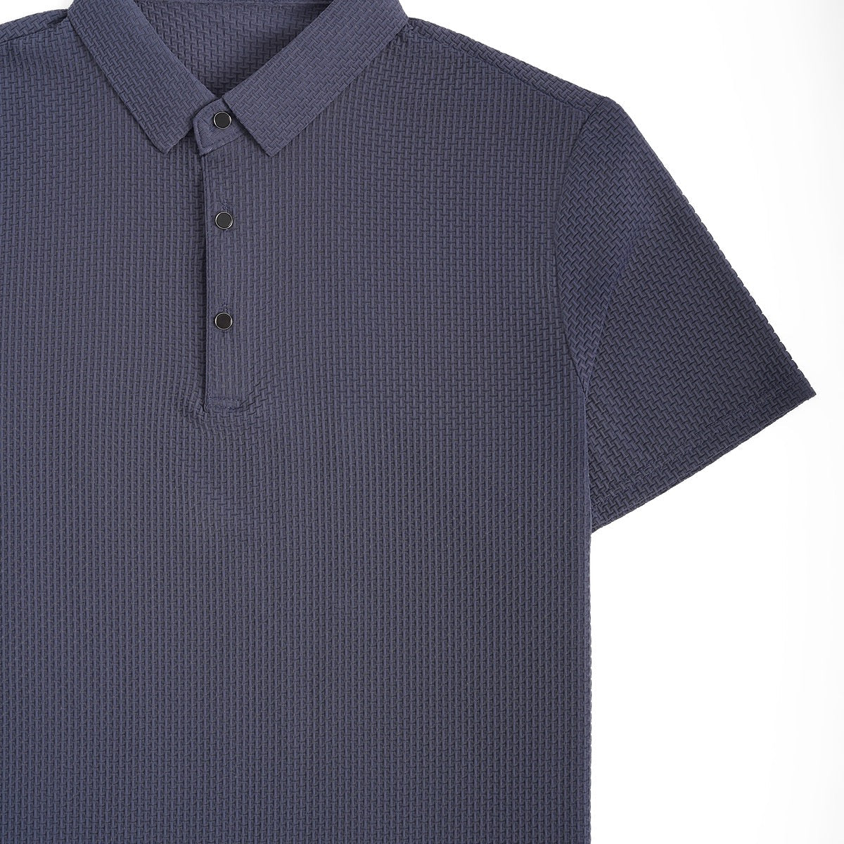 Soffice Minimale Men's Polo Shirt – Slim Fit Short Sleeve