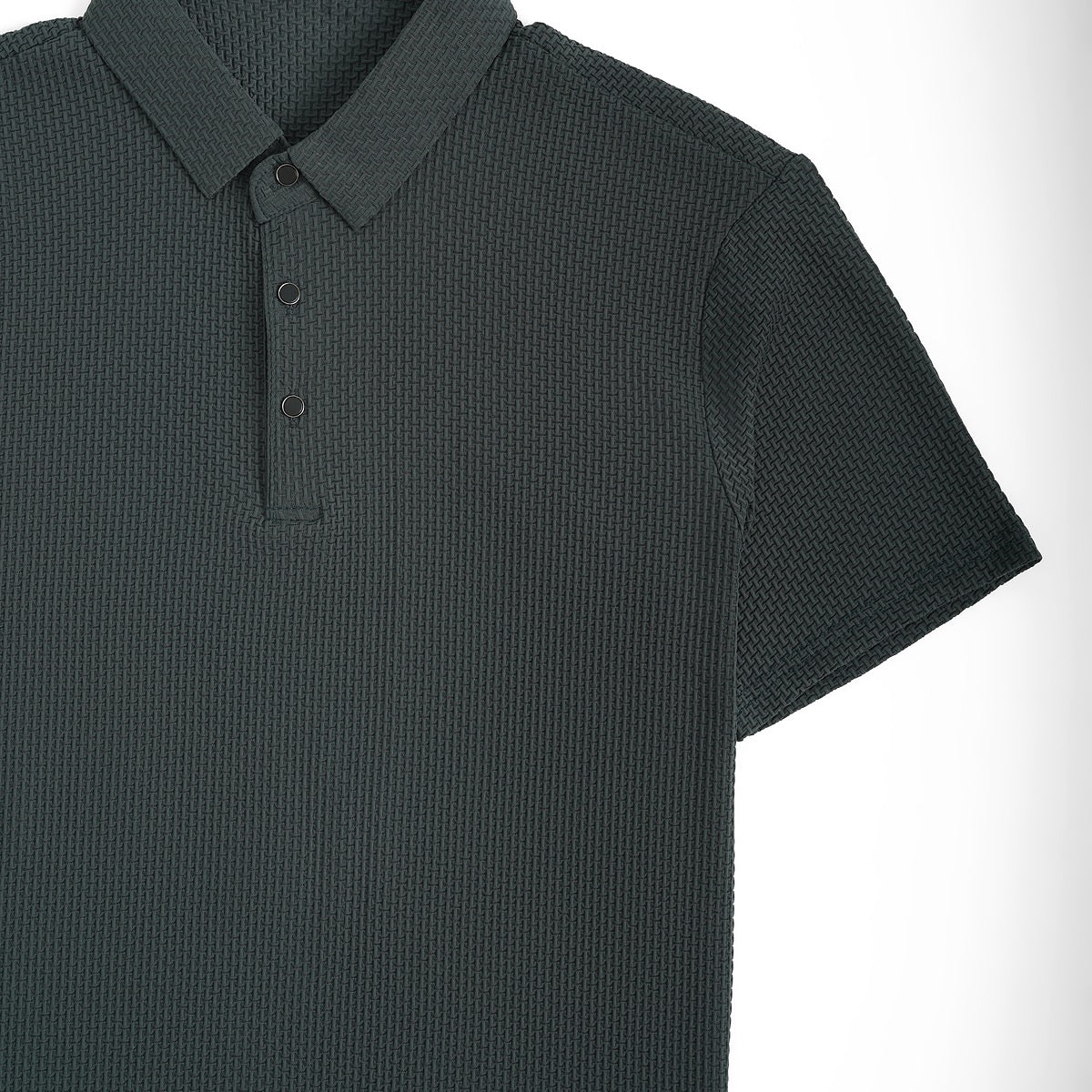 Soffice Minimale Men's Polo Shirt – Slim Fit Short Sleeve