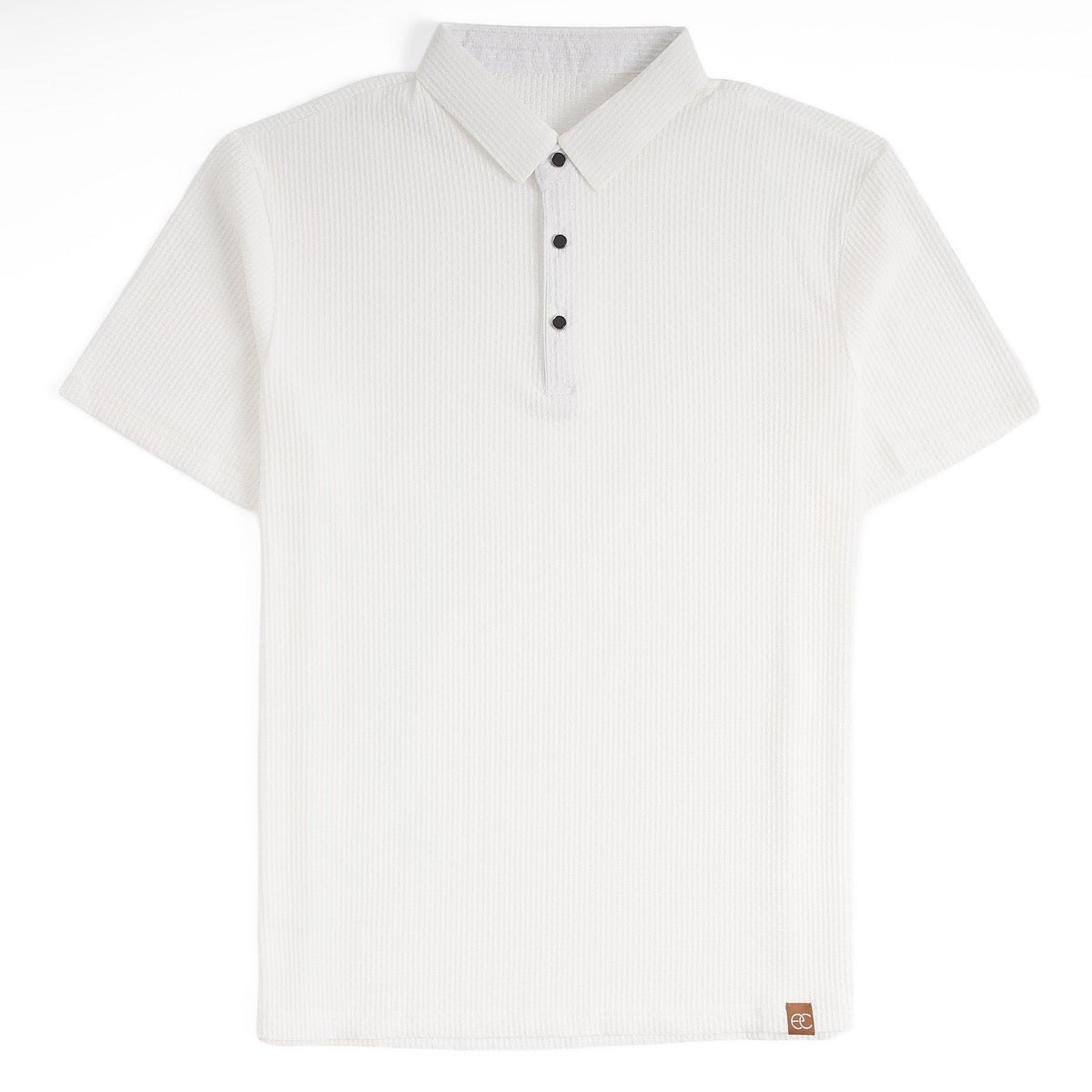 Soffice Minimale Men's Polo Shirt – Slim Fit Short Sleeve