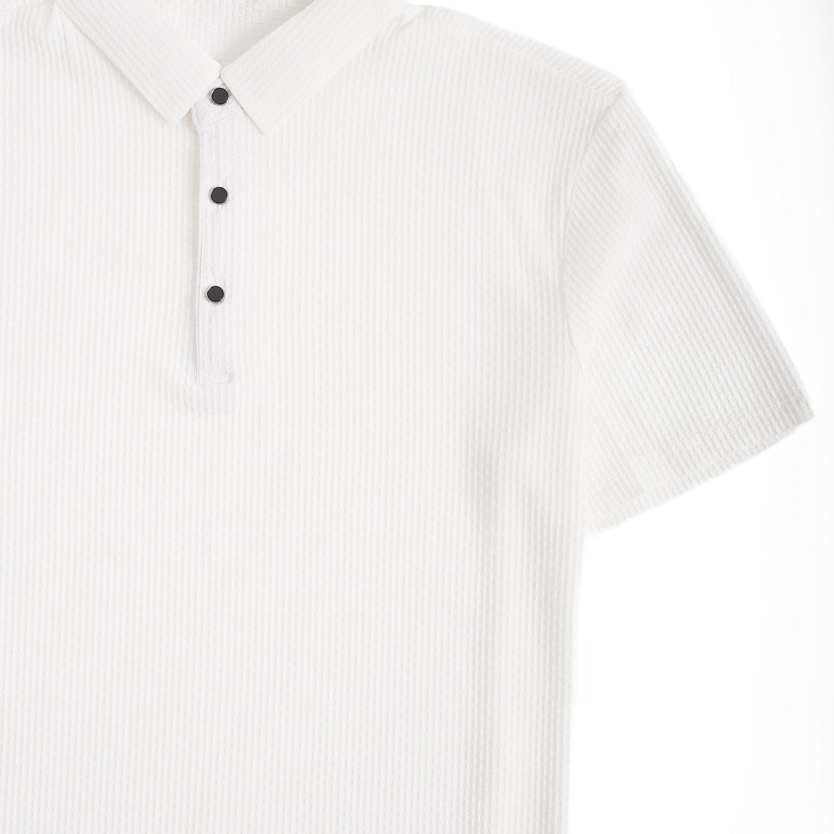 Soffice Minimale Men's Polo Shirt – Slim Fit Short Sleeve