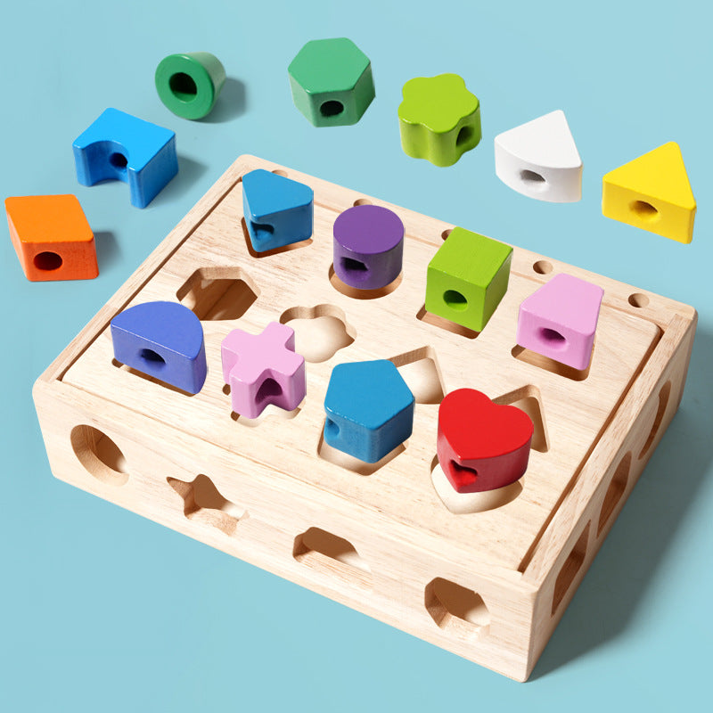 Montessori Children's Color Sensory Enlightenment – Shape Matching Perception