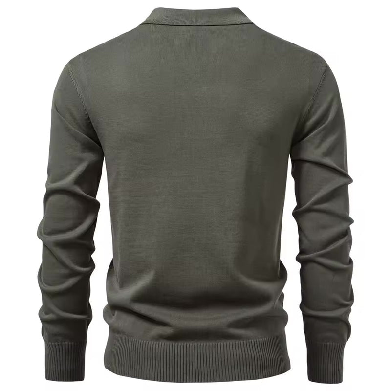 Torri Men's Quarter-Zip Cardigan – Lightweight Knit
