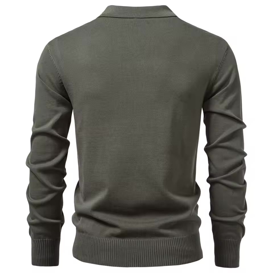 Torri Men's Quarter-Zip Cardigan – Lightweight Knit