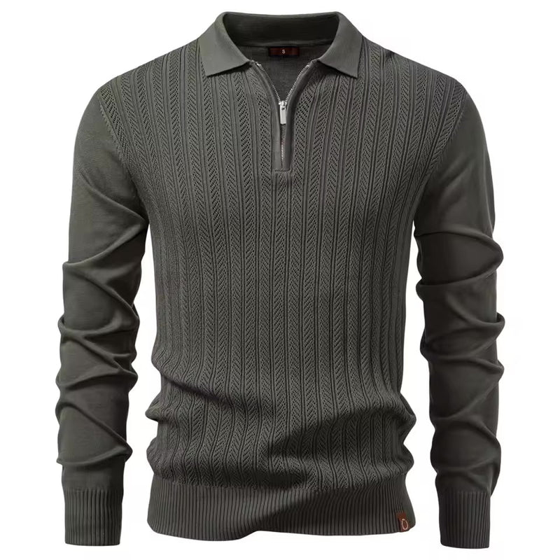 Torri Men's Quarter-Zip Cardigan – Lightweight Knit