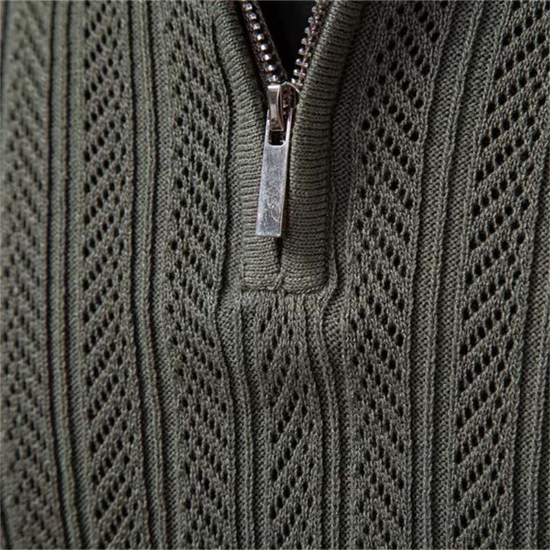 Torri Men's Quarter-Zip Cardigan – Lightweight Knit