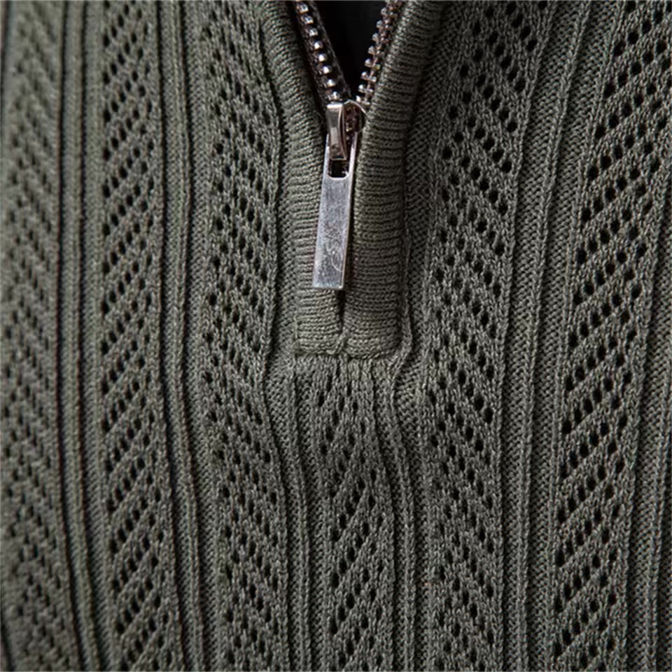 Torri Men's Quarter-Zip Cardigan – Lightweight Knit