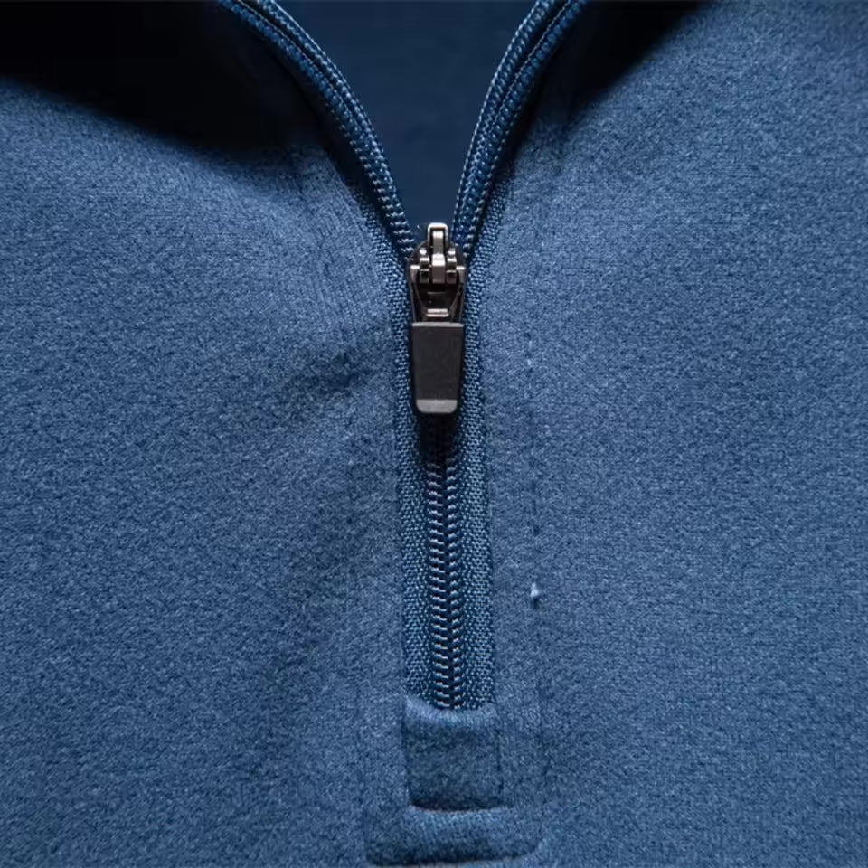 Sereno Men's Quarter-Zip Pullover – Lightweight Sweater