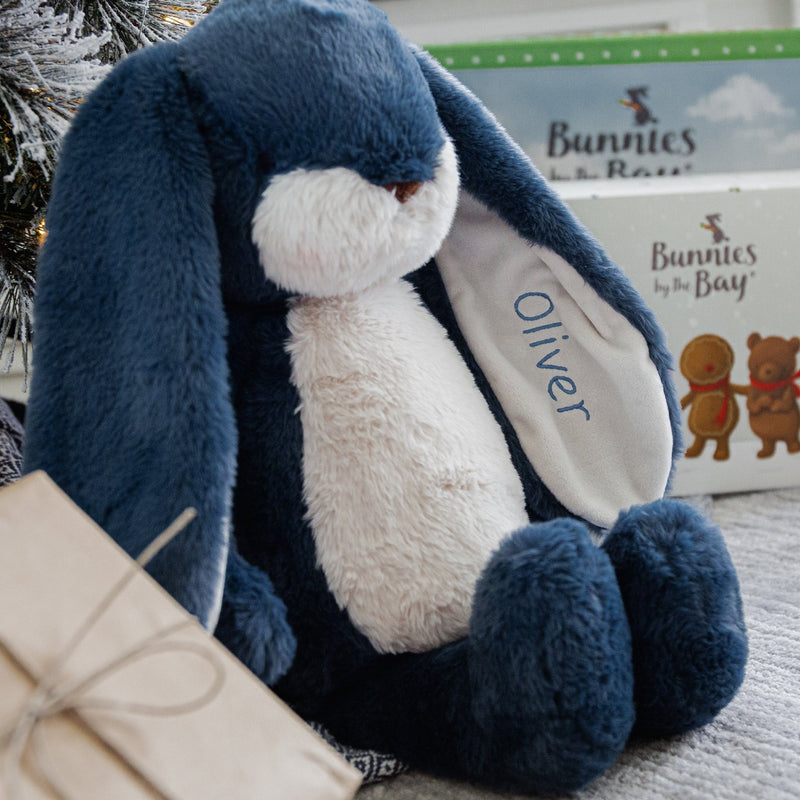 Sweet Floppy Nibble 16” Bunny - Starry Night Blue