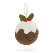 Festive Folly Christmas Pudding 7cm