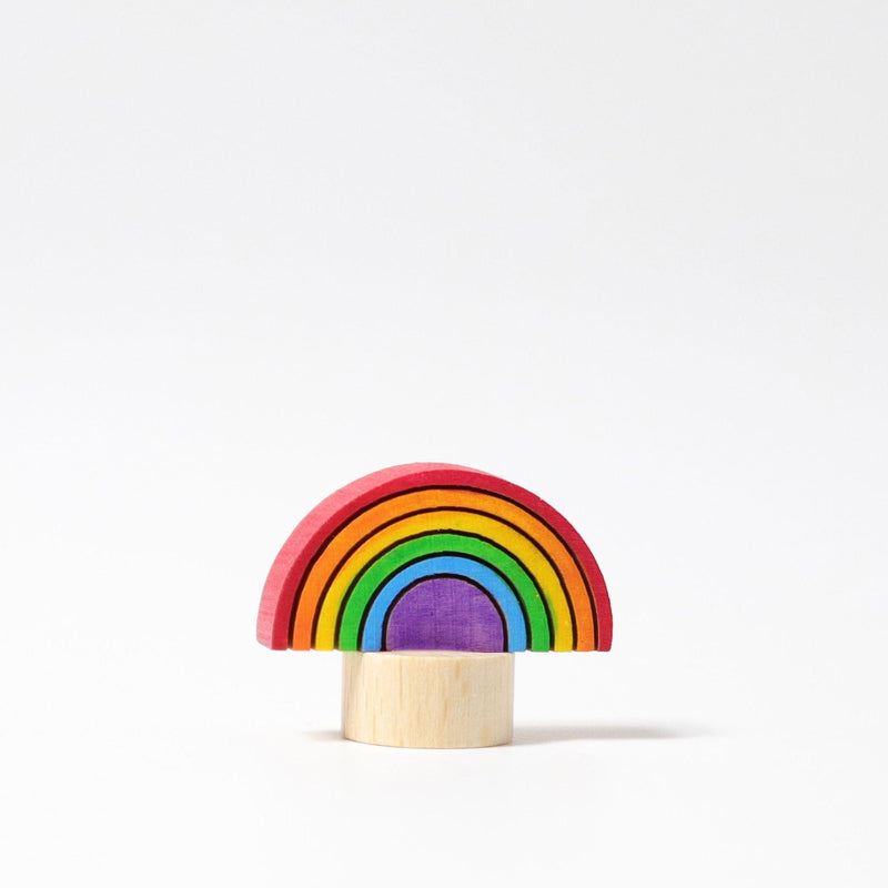Grimm's Rainbow Candle Holder Decoration