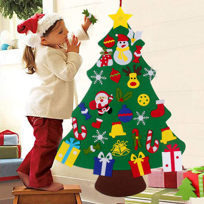 Montessori Felt Christmas Tree
