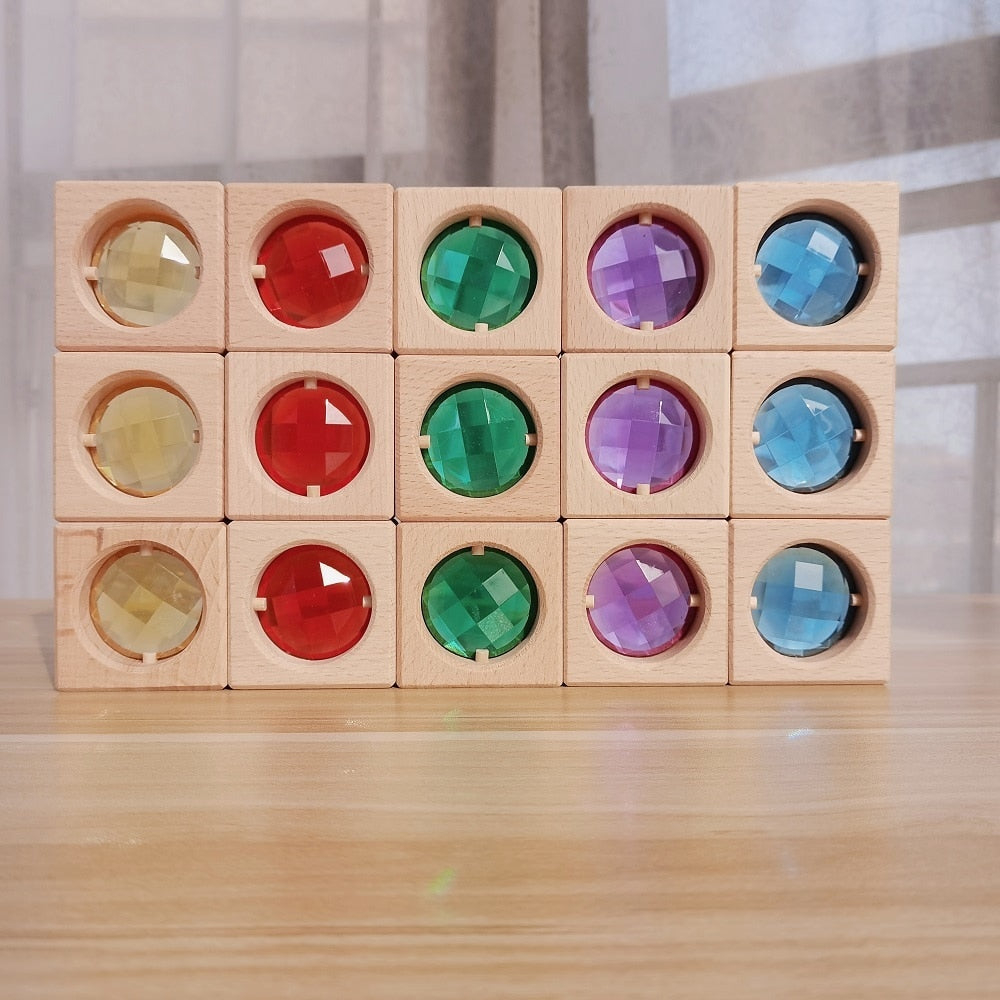 Translucent Kaleidoscope Blocks