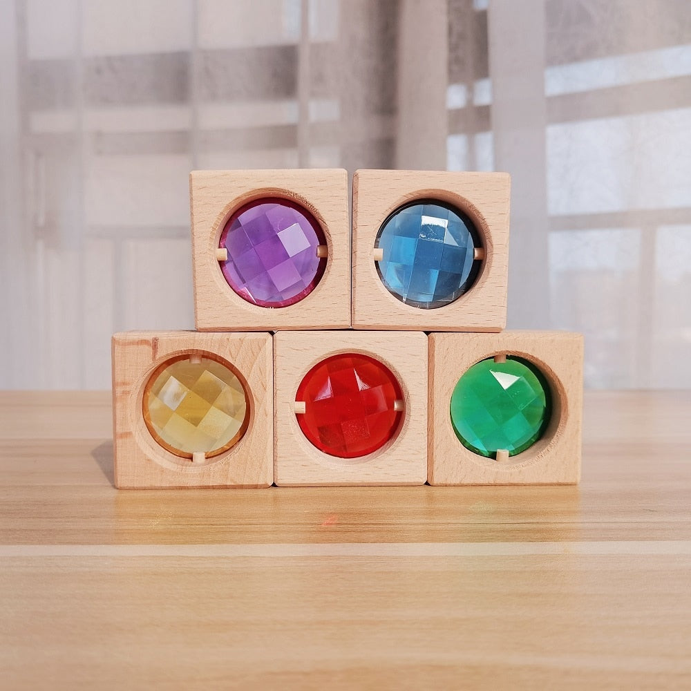 Translucent Kaleidoscope Blocks