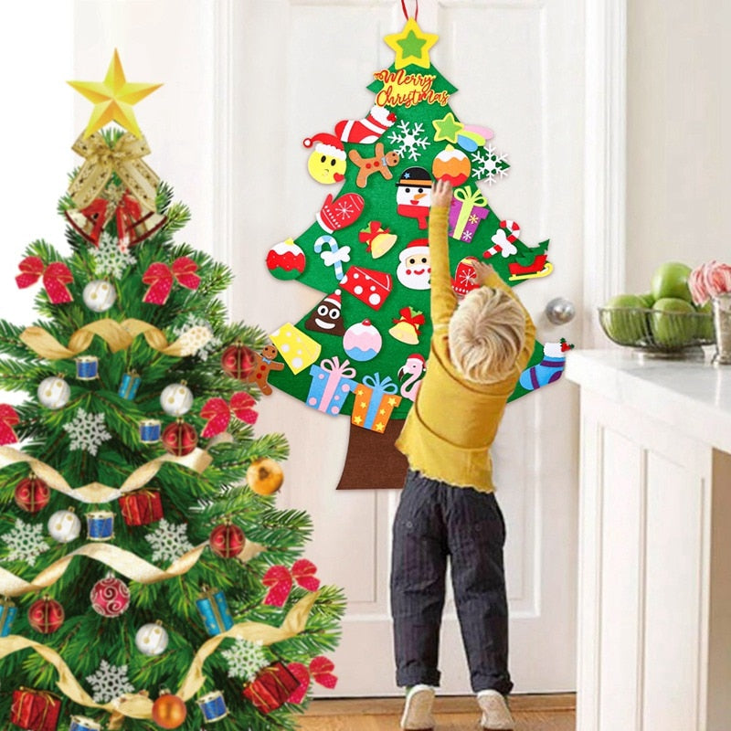 Montessori Felt Christmas Tree