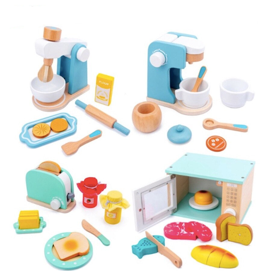 Montessori Fantastic Wooden Kitchen Toys (For 3 Years Old and Up)