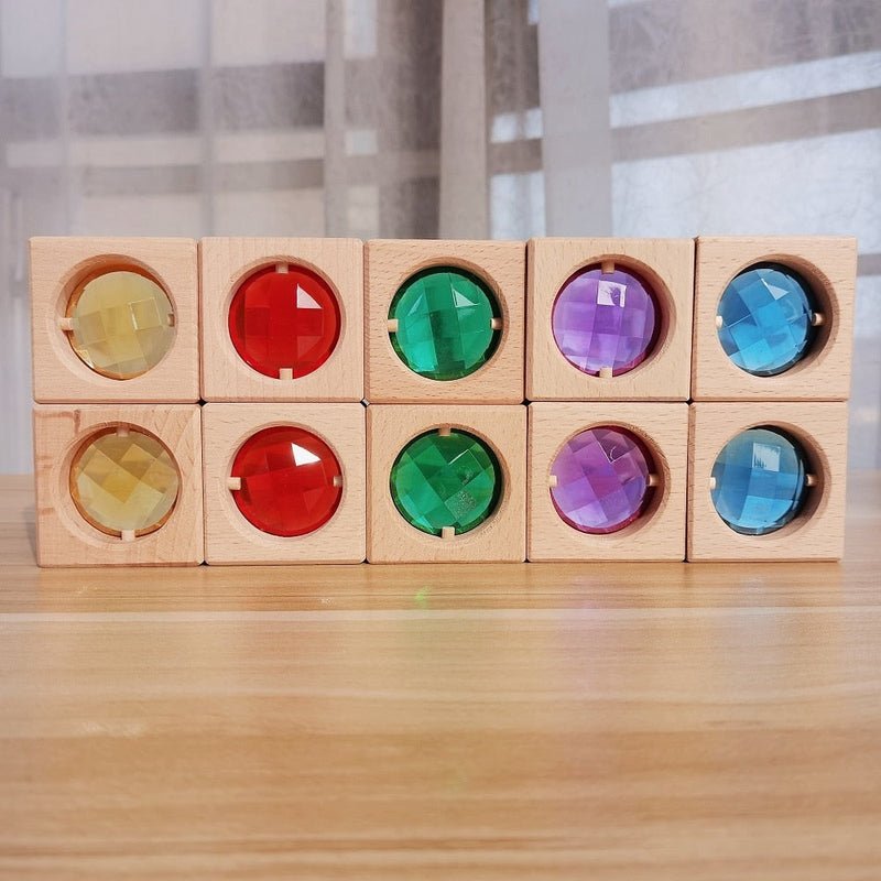 Translucent Kaleidoscope Blocks