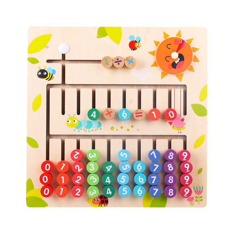 Montessori Preschool Wooden Math Toy