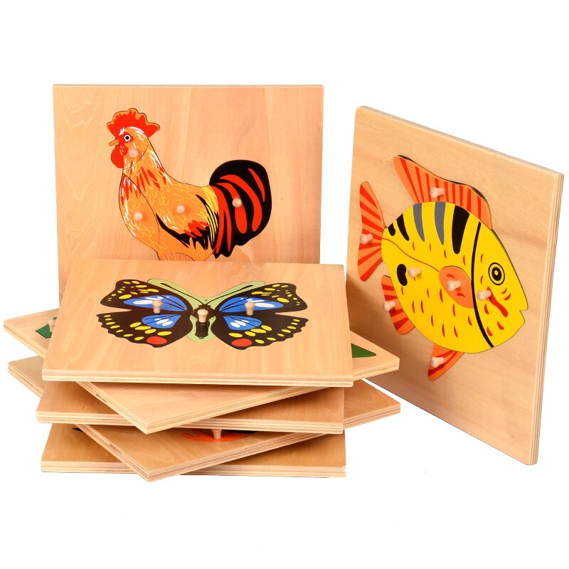 Montessori Nature Pull Puzzles