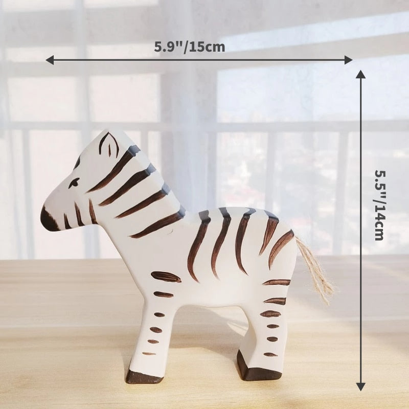 Wooden Handcrafted Large Animals Toys