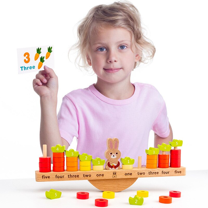 STEM Rabbit Counting and Matching Game