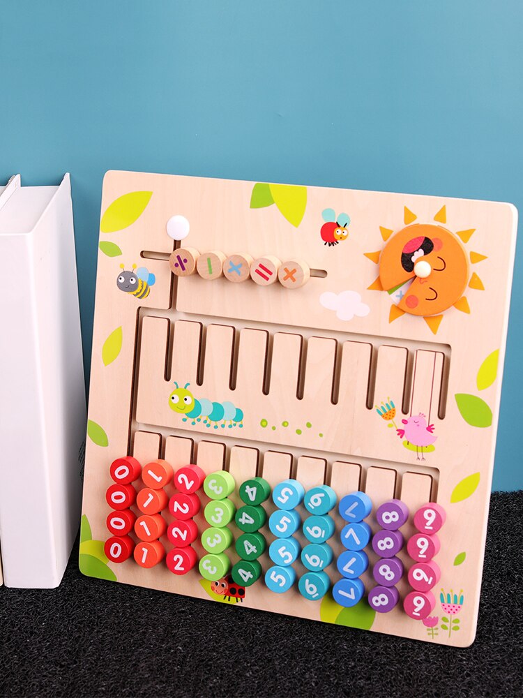 Montessori Preschool Wooden Math Toy