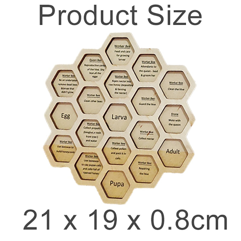 Wooden Bee Puzzle