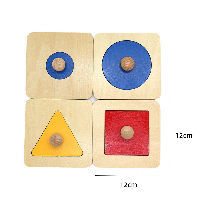 Montessori Toddler Sensorial Shelf Work Materials