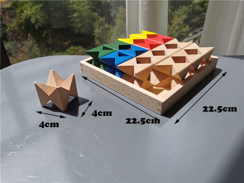 Waldorf Wooden Block Sets, Houses and Blocks