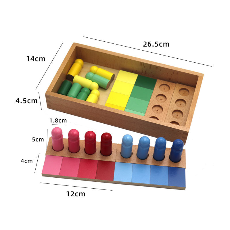 Montessori Toddler Sensorial Shelf Work Materials