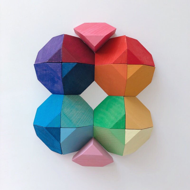 Wooden Cornerstone Creative Blocks