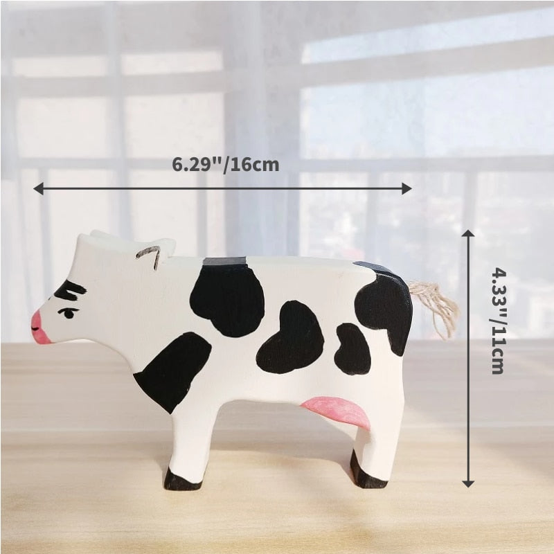 Wooden Handcrafted Large Animals Toys