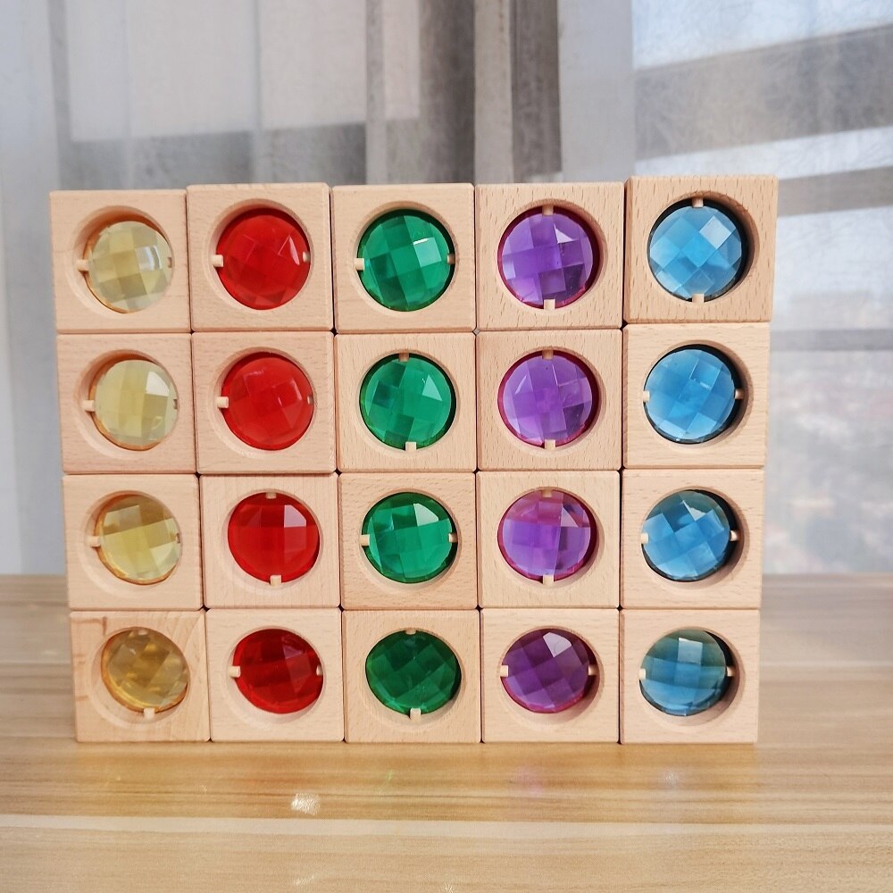 Translucent Kaleidoscope Blocks