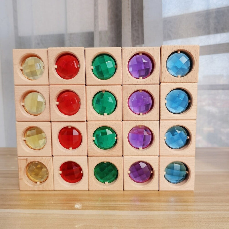 Translucent Kaleidoscope Blocks