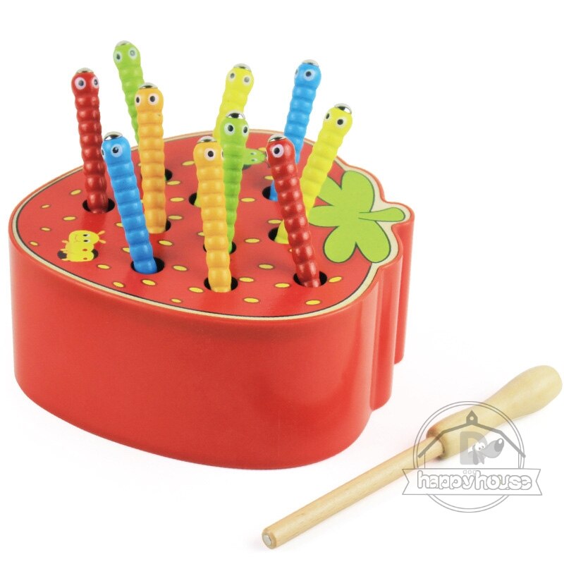 Montessori Educational Wooden Board (Math – Fishing Board Game)