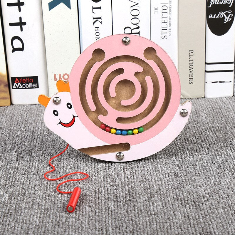 Montessori Wood Labyrinth (From 6 to 24 Months Old)