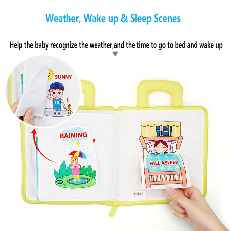 Montessori Cloth Educational Book