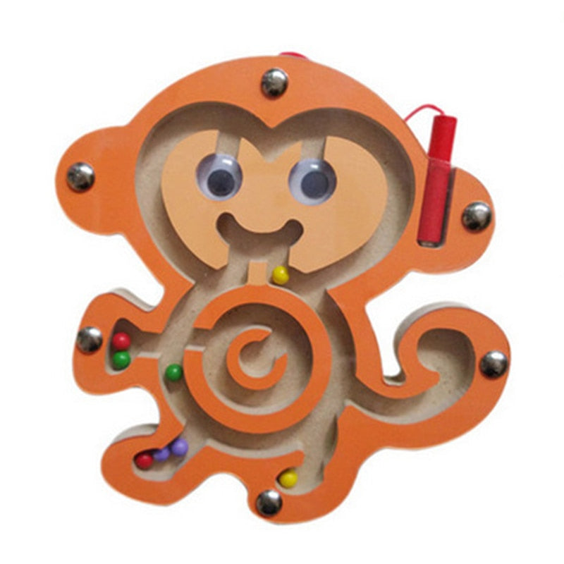 Montessori Wood Labyrinth (From 6 to 24 Months Old)