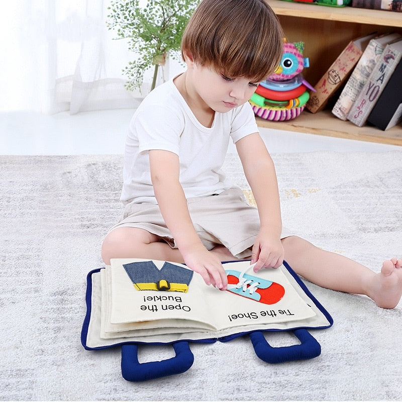 Montessori Cloth Educational Book
