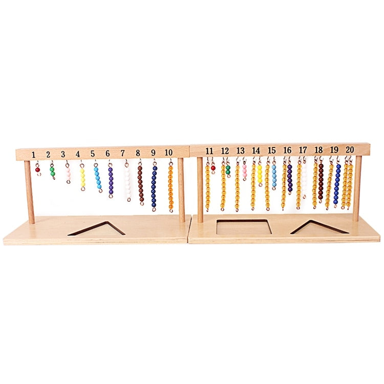Montessori Math Number Beads Hanger