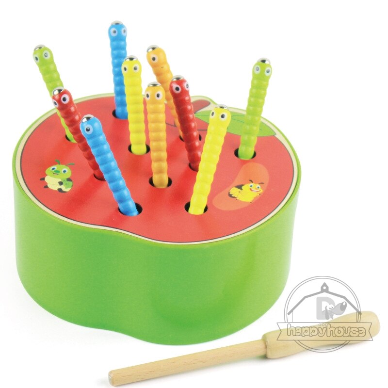 Montessori Educational Wooden Board (Math – Fishing Board Game)